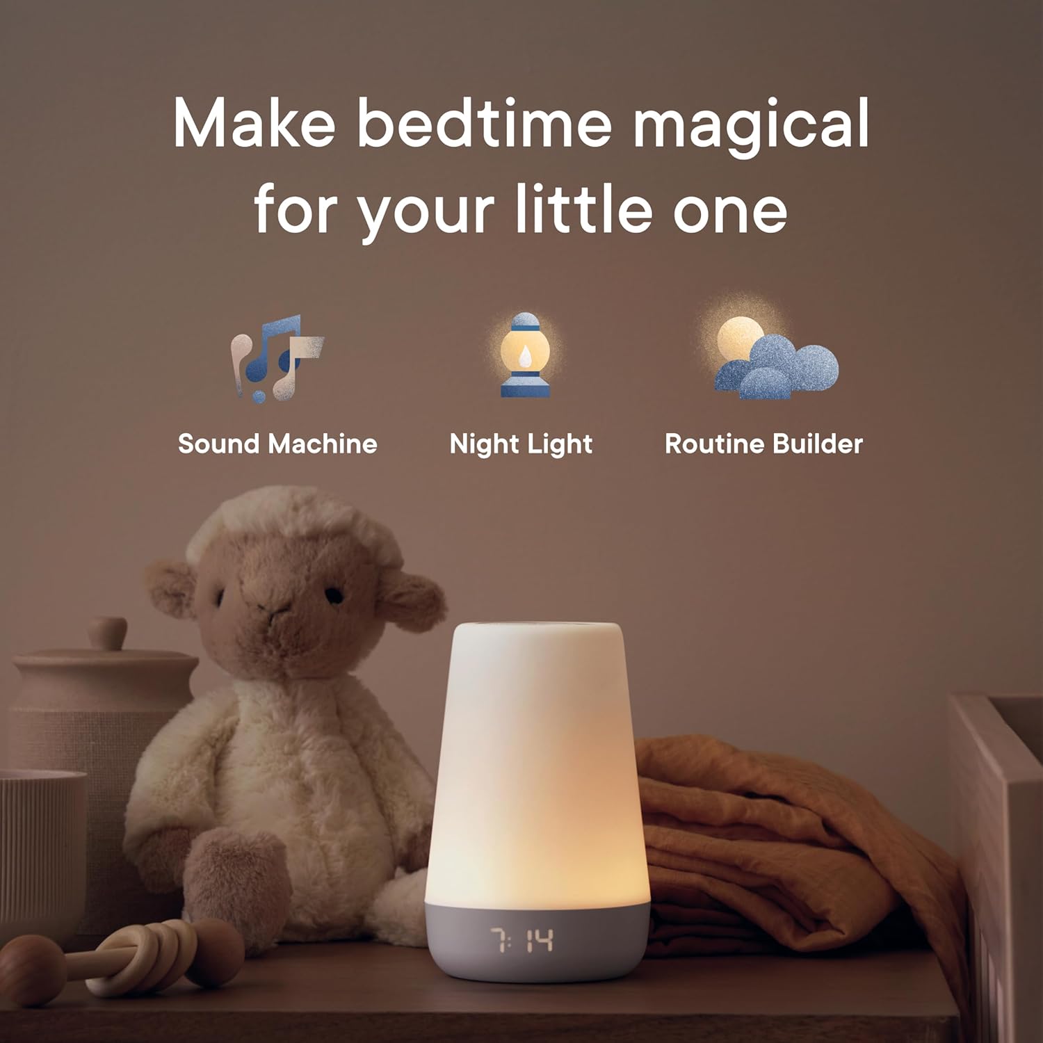 Hatch Rest Baby Sound Machine & Night Light