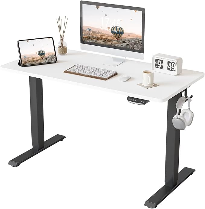 FEZIBO Elektrisch Höhenverstellbarer Schreibtisch